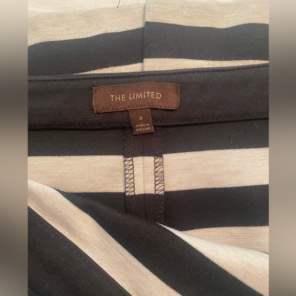 The Limited Striped Pencil Skirt Silver - Picture 4 of 6